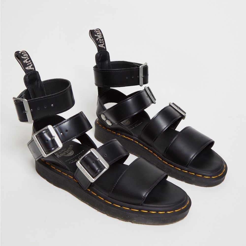 Rick Owens x Dr. Martens Gryphon Gladiator Sandals